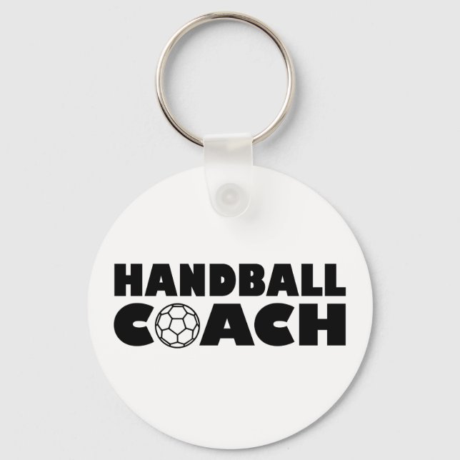 Handball coach key ring (Front)