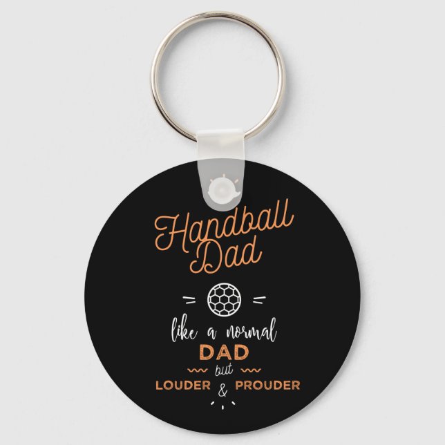Handball dad key ring (Front)
