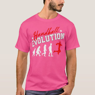 Handball Evolution Player Circle Runner Back room T-Shirt