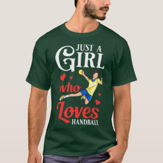 Handball Game Ball Player Rules Court Team T-Shirt