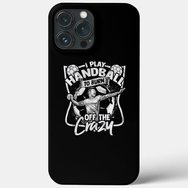 Handball Gift for Coach Goalkeeper Sport Hobby  Case-Mate iPhone Case (Back)