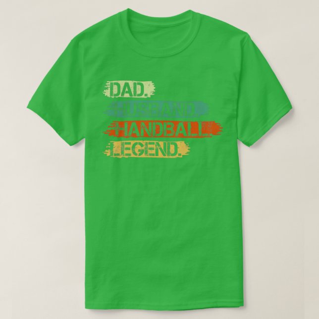 Handball Goalkeeper Dad Vintage Gift 1 T-Shirt (Design Front)