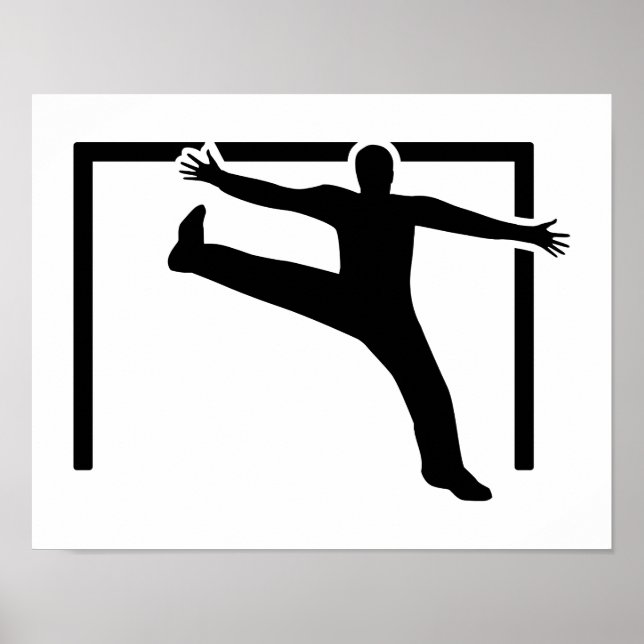 Handball goalkeeper poster (Front)