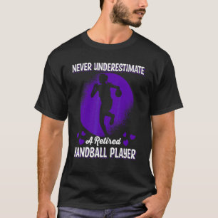Handball Graphic For Girls Women Handball Player T-Shirt