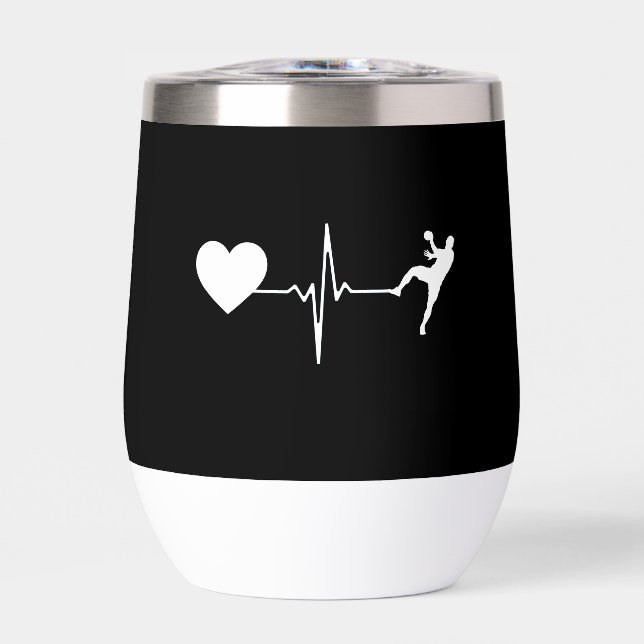 Handball Handball Player Heartbeat (Front)
