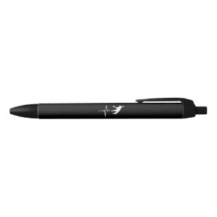Handball - Handball Player Heartbeat Black Ink Pen