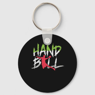 handball jumping key ring