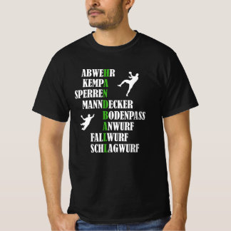 Handball Kempa Man Marker Drop Throw Gift T-Shirt