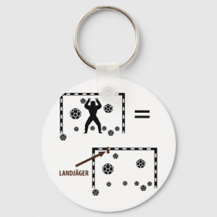 Handball Landjäger Torwart icon Key Ring