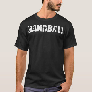 Handball lettering with silhouettes T-Shirt