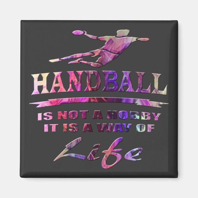 handball magnet (Front)