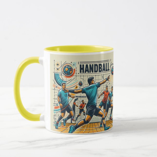 Handball mugs (Left)