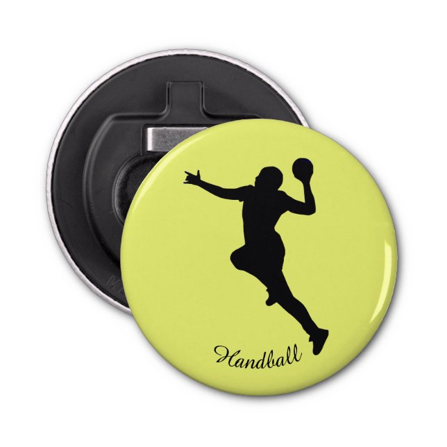Handball Player Bottle Opener (Front)