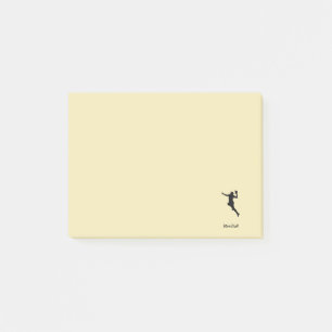 Handball Player Post-it Notes