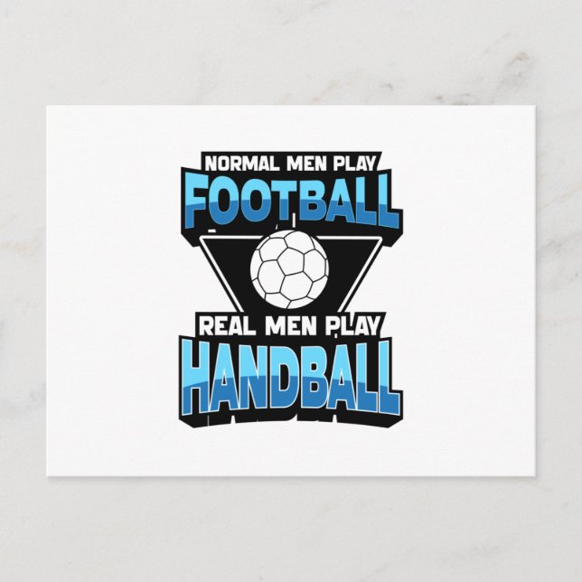 Handball Postcard (Front)