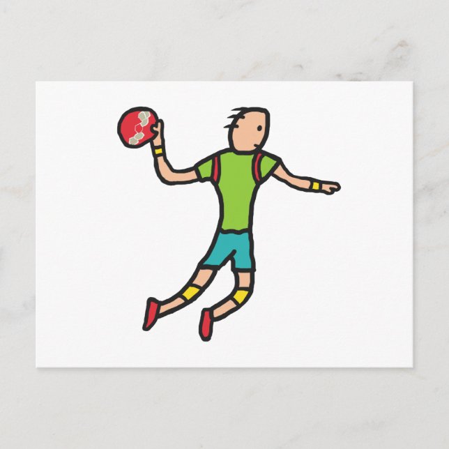 Handball Postcard (Front)