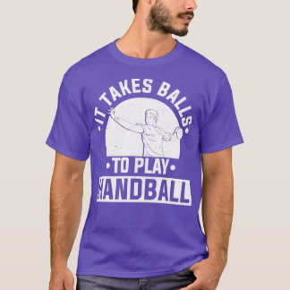 Handball Sayings Handball Player Team Sport Gift T-Shirt