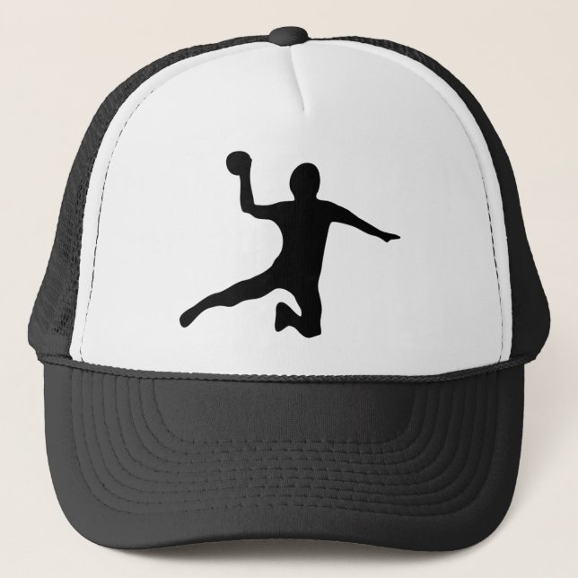handball spieler dodgeball trucker hat (Front)