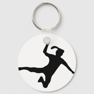 handball spielerin frauenhandball key ring