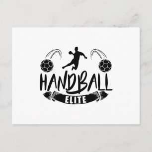 Handball Team   Handball players Sport Trainer Postcard
