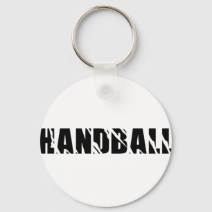 handball text key ring