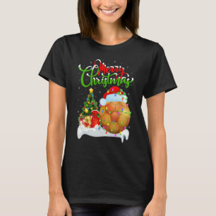Handball Xmas Decorations Santa Handball Christm T-Shirt