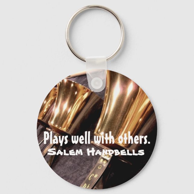 Handbell Keychain (Front)
