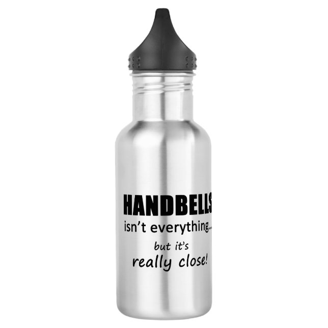 Handbells Isn't Everything 532 Ml Water Bottle (Left)