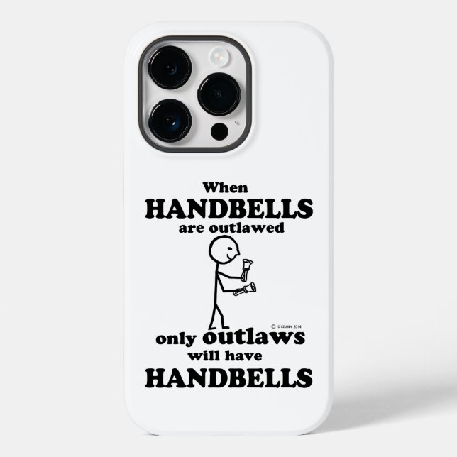 Handbells Outlawed Case-Mate iPhone Case (Back)