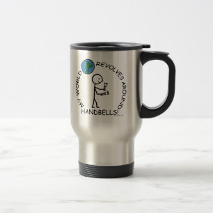 Handbells- World Revolves Around Travel Mug