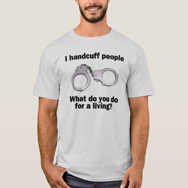 handcuff people T-Shirt (Front)