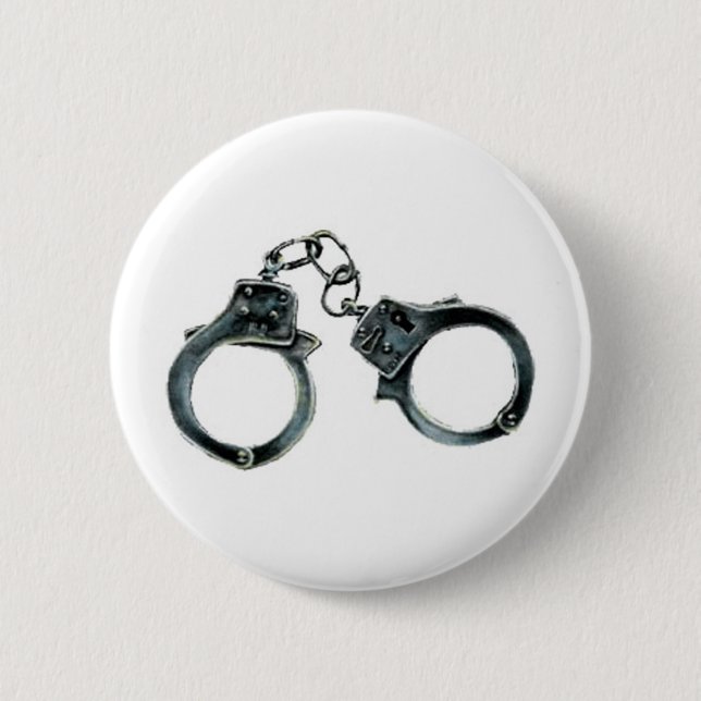 handcuffs 6 cm round badge (Front)