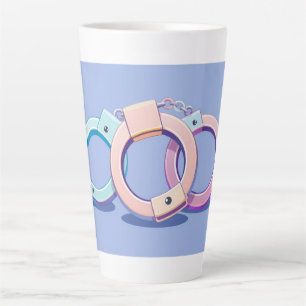 Handcuffs Latte Mug