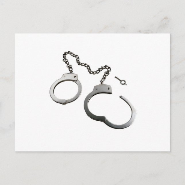 Handcuffs Postcard (Front)