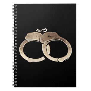 Handcuffs Spiral Bound Notebook