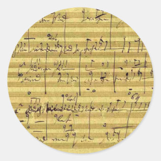Handel's Messiah Classic Round Sticker