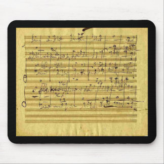 Handel's "Messiah" in Beethoven's hand Mouse Pad