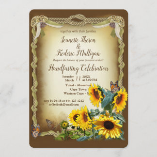 Handfasting Ceremony - Tying the Knot Invitation