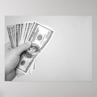 Handful of Money Poster