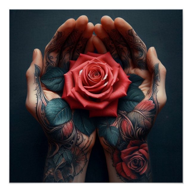 Handful of Roses Poster (Front)