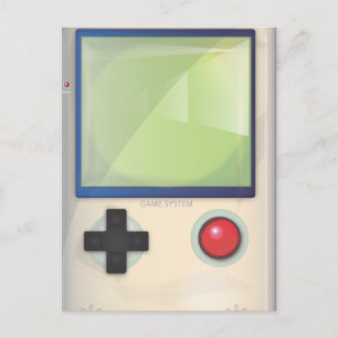 Handheld Game Console Postcard