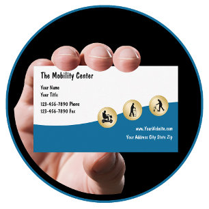 Handicap Medical Supplies Business Card