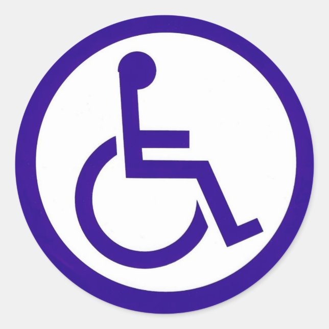 Handicap Sticker (Front)