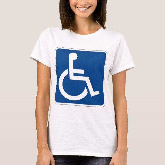 Handicapped Accessible T-Shirt (Front)