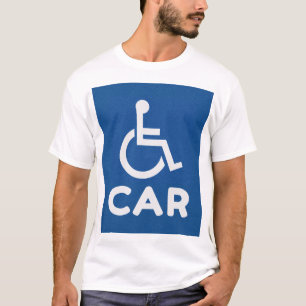 Handicapped Car T-Shirt