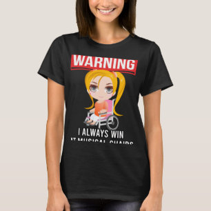 Handicapped Crippled Amputee Disabled Wheelchair H T-Shirt