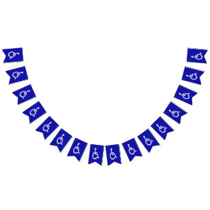 Handicapped Disabled Bunting