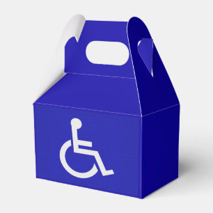 Handicapped Disabled Favour Box