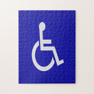 Handicapped Disabled Jigsaw Puzzle