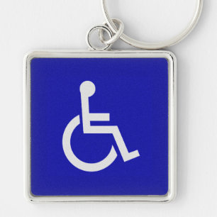 Handicapped Disabled Key Ring